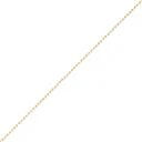 Diall Brass-plated Brass Bead Chain, (L)2.5 (Dia)2mm