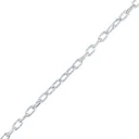 Diall Zinc-plated Steel Welded Chain, (L)2.5 (Dia)2.5mm