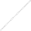 Diall Zinc-plated Steel Welded Chain, (L)2.5 (Dia)3.4mm