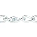 Diall Zinc-plated Steel Twist Signalling Chain, (L)2.5 (Dia)5mm