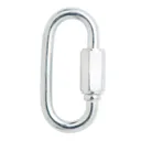 Diall Zinc-plated Steel Quick link (T)3mm, Pack of 2