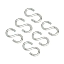 Diall Zinc-plated Steel S-hook, Pack of 6