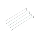 Diall Zinc-plated Steel Wire peg (L)240mm, Pack of 5
