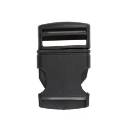 Diall Black Nylon Buckle (W)40mm, Pack of 2