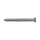 Diall TX Flat countersunk Zinc-plated Steel Screw (Dia)7.5mm (L)92mm, Pack of 6