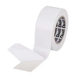 Diall White Carpet Double-sided Tape (L)25m (W)50mm
