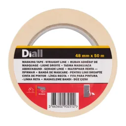 Diall Beige Masking Tape (L)50m (W)48mm