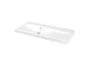 GoodHome Mila Counter-mounted Counter top Basin (W)100.4cm