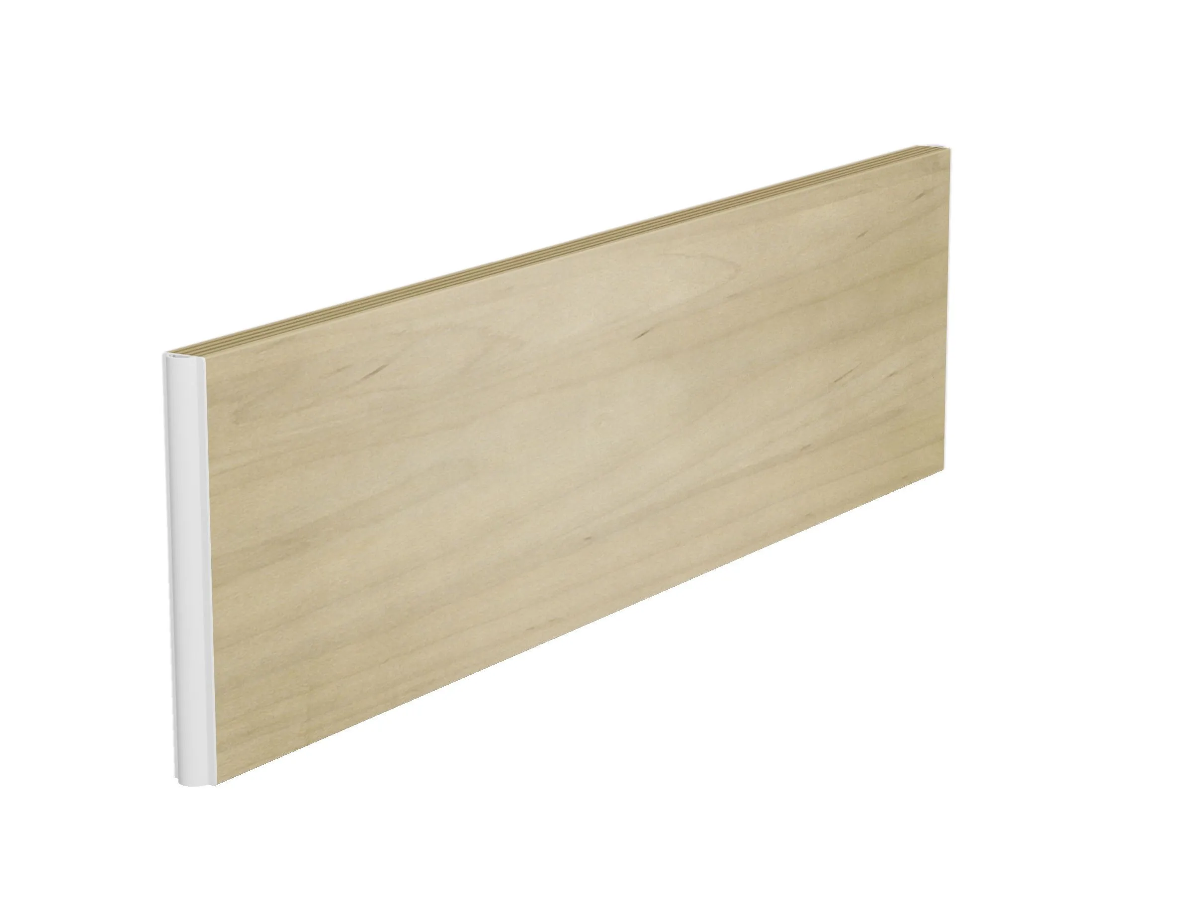 GoodHome Portloe Oak effect Wood Cabinet divider (L)334mm (W)90mm