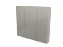 GoodHome Imandra Gloss Taupe Wall Cabinet (W)1000mm (H)900mm