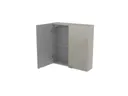 GoodHome Imandra Gloss Taupe Wall Cabinet (W)600mm (H)600mm