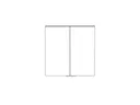 GoodHome Imandra Gloss Taupe Wall Cabinet (W)600mm (H)600mm