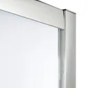 Cooke & Lewis Onega Square Clear Shower Shower enclosure with Corner entry double sliding door (W)900mm (D)900mm