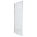 Cooke & Lewis Onega Frosted effect Framed Pivot Shower Door (W)800mm