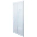 Cooke & Lewis Onega Frosted effect 2 panel Framed Bi-fold Shower Door (W)800mm