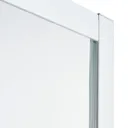 Cooke & Lewis Onega Frosted effect 2 panel Framed Sliding Shower Door (W)1200mm