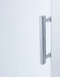 Cooke & Lewis Onega Clear 2 panel Framed Sliding Shower Door (W)1200mm