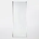 Cooke & Lewis Onega Gloss Transparent Clear Fixed Panel (H)1900mm (W)700mm