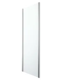 GoodHome Beloya Clear Fixed Shower panel (H)1950mm (W)760mm
