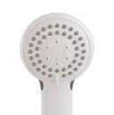 Cooke & Lewis Humberto 3-spray pattern White Shower head