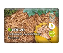 Verve Woodchip mulch 100L Bag