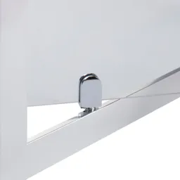 Cooke & Lewis Onega Clear Framed Pivot Shower Door (W)760mm