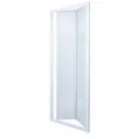 Cooke & Lewis Onega Frosted effect 2 panel Framed Bi-fold Shower Door (W)760mm