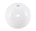 GoodHome Nura Round Counter-mounted Counter top Basin