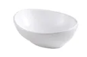 GoodHome Nessa Oval Counter-mounted Counter top Basin (W)40.5cm