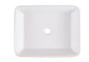GoodHome Surma Rectangular Counter-mounted Counter top Basin (W)48cm