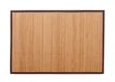 Cooke & Lewis Okaido Wood Bamboo Slip resistant Bath mat (L)900mm (W)600mm