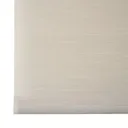Corded Ivory Plain Daylight Roller Blind (W)60cm (L)160cm