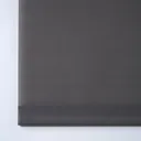 Halo Corded Grey Plain Daylight Roller Blind (W)60cm (L)180cm