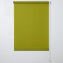 Halo Corded Green Plain Daylight Roller Blind (W)60cm (L)180cm