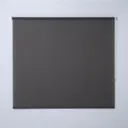 Halo Corded Grey Plain Daylight Roller Blind (W)160cm (L)180cm