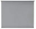 Boreas Corded Grey Plain Blackout Roller Blind (W)120cm (L)180cm