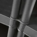 Form Links 2 shelf Polypropylene Shelving unit (H)970mm (W)900mm