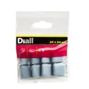 Diall Black & grey PTFE Glide, Pack of 8