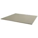 Modenia Beige High gloss Travertine effect Porcelain Wall & floor Tile, Pack of 3, (L)600mm (W)600mm