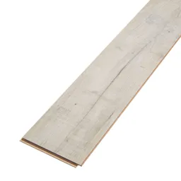 GoodHome Brisbane Grey Oak effect Laminate Flooring, 2m² Pack of 8