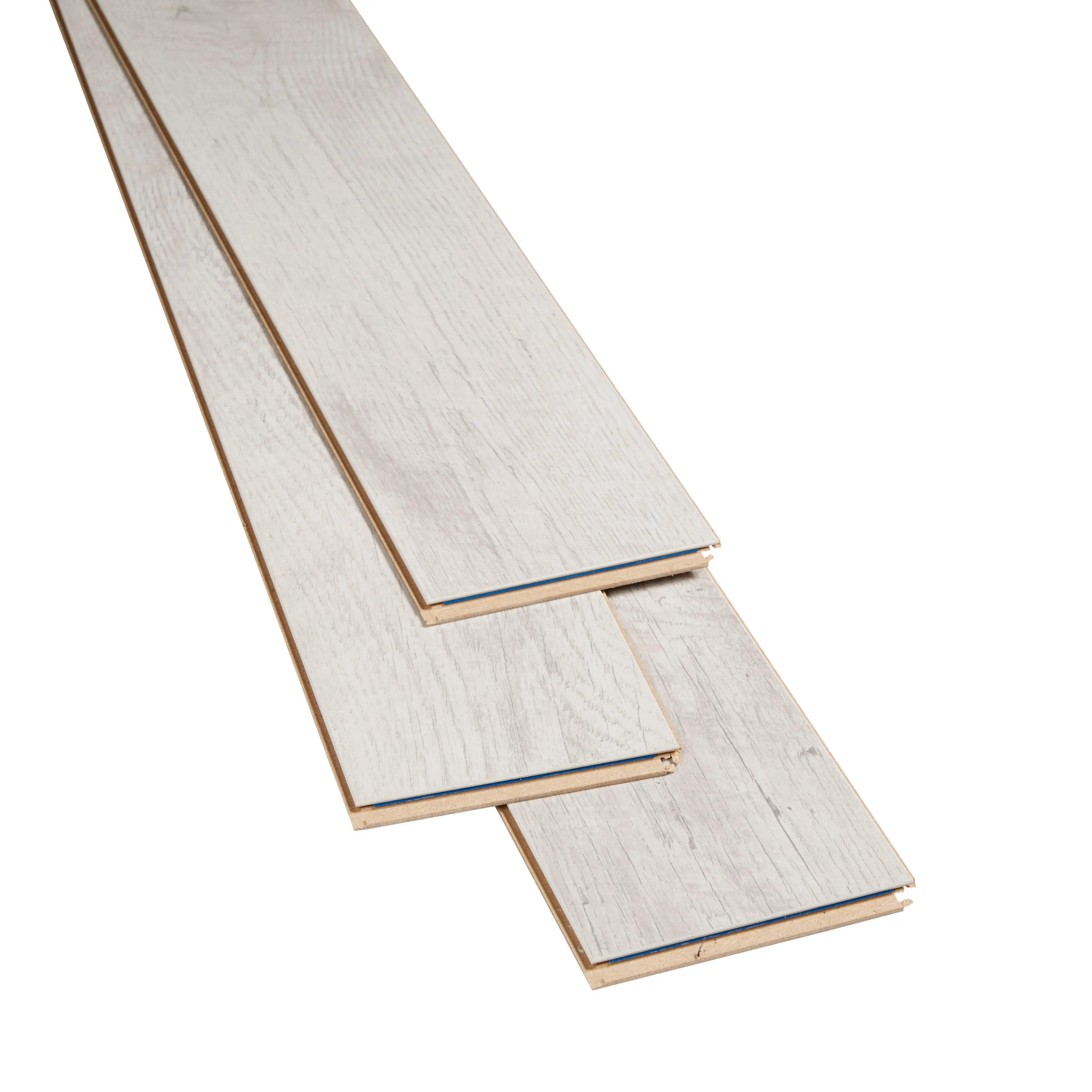 GoodHome Bannerton White Mahogany effect Laminate Flooring, 2.06m² Pack of 10