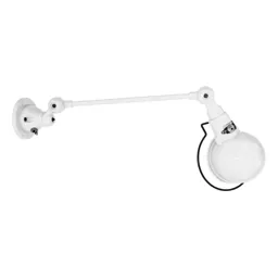 Jieldé Signal SI301 wall lamp with arm, white