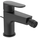 Ideal Standard Cerafine O silk black black bidet mixer tap with waste