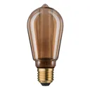 LED bulb E27 ST64 4 W inner glow spiral pattern