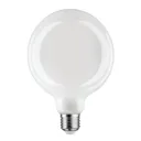 Globe LED bulb E27 9W G125 filament 2700K opal dim