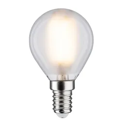 LED bulb E14 5 W golf ball 2,700 K matt, dimmable