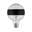 Paulmann LED E27 6.5 W G125 ring mirror black