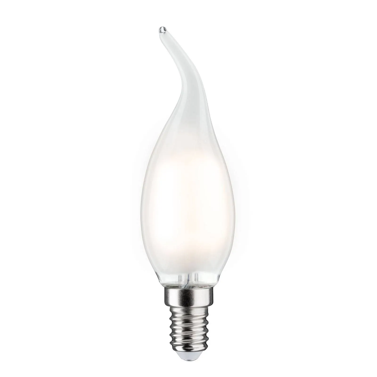 Candle LED bulb E14 2.6 W 2,700 K flame tip