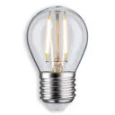 Paulmann E27 2.6 W 827 golf ball LED bulb, clear