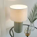 Pauleen Go for Glow table lamp, linen lampshade